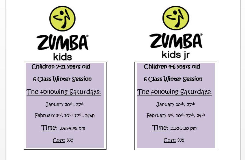 zumba for kids cheshire fitness schedule