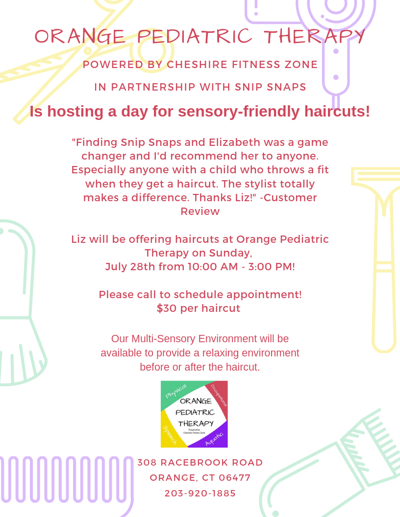 SensoryFriendly Haircuts Cheshire Fitness Zone