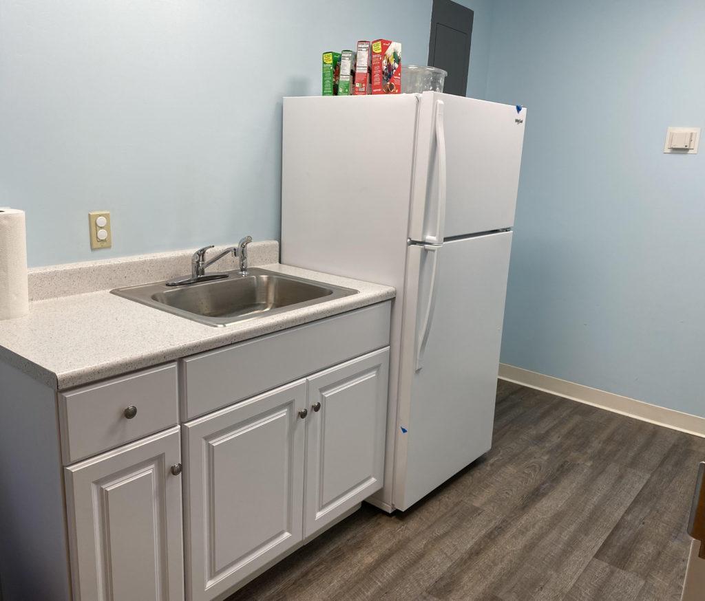 A new kitchen area for Feeding Therapy!