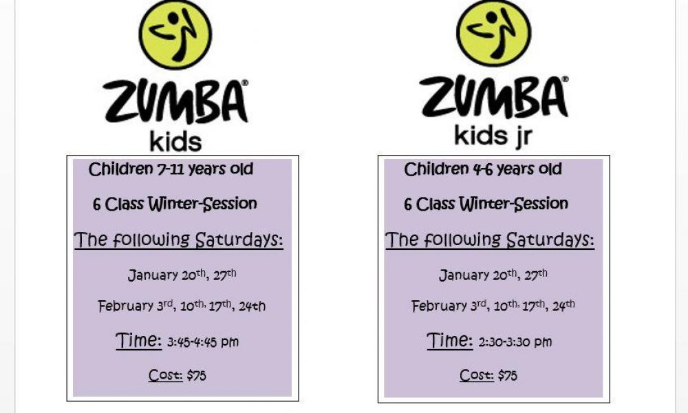 zumba for kids cheshire fitness schedule