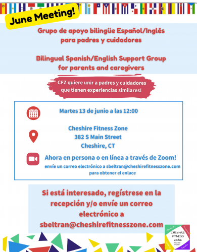 Spanish English Support Group Flyer Spanish English Support Group Flyer